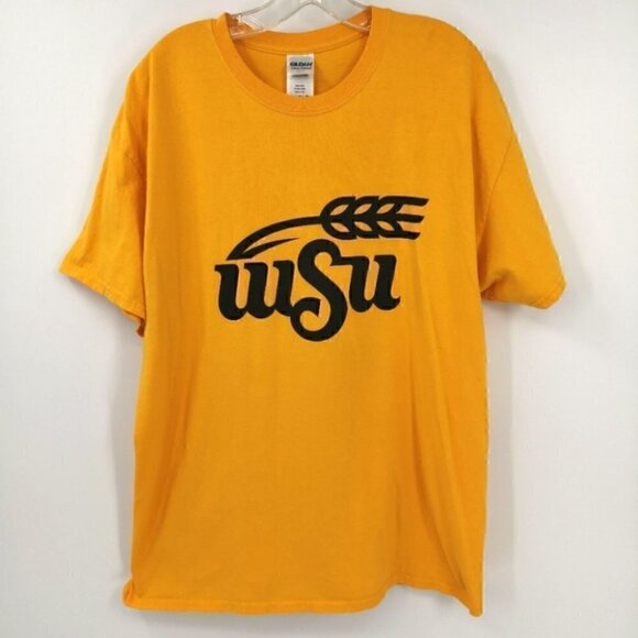 Wichita State Shockers Bowling Camp Yellow Shirt - Picture 3 of 11